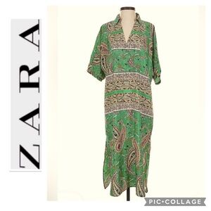 Kaftan Paisley Green Beautiful XL caftans and cocktails!